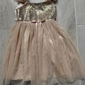 Popatu Elegant Cream Dress